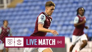 West Ham United U21 v Southampton U21  Premier League 2  Live Match [upl. by Eseerehs]