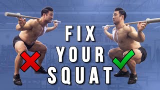 15 Squat Mistakes and How to Fix Them [upl. by Enovad]