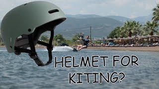 Should you wear a HELMET for Kitesurfing Pros amp Cons explained by Marian Hund [upl. by Newsom574]