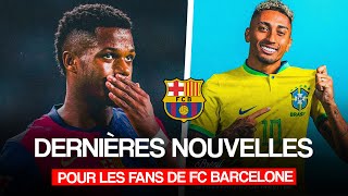 🚨ANSU FATI ENCORE BLESSÉ⚠️  RAPHINHA PREND LES RÊNES EN L’ABSENCE DE NEYMAR [upl. by Atnwahsal681]