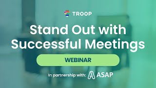 Stand Out with Successful Meetings Insights from Planning Experts [upl. by Ycram886]