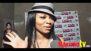 Teairra Mari Interview at Keri Hilsons In A Perfect World Album Release Party [upl. by Sirapal]