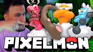 PIXELMON ADVENTURE Día 51 💥 LOS LEGENDARIOS AL 100 [upl. by Esorylime789]