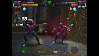 MCOC SPIDER MAN 2099 VS SPIDER MAN 2099 EPIC SCENE [upl. by Docia556]