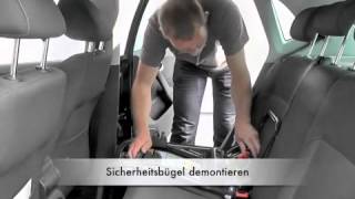 WAVO G01 Isofix  EinbauInstallation von Isofix Bügel und Isofix Kindersitz [upl. by Campagna]