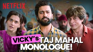 Vicky Kaushals ICONIC ENGLISH Monologue in Dunki  Feat SRK amp Taapsee Pannu [upl. by Llehcal]