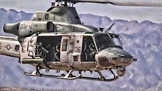 UH1Y Venom Helicopter Gunnery Range 2020 [upl. by Aniaj]