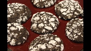 BEASTCOOKIESHOME MADEPERFECT CHOCOLATE SNOW TOPPED COOKIE RECIPE  CHERYLS HOME COOKING [upl. by Nuriel]