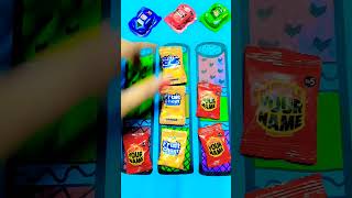 Shuffle candies play interesting vedio satisfying activity ytshorts [upl. by Ettolrahc]