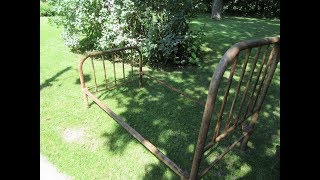 Restoring Antique Bed Frames  Part 1 [upl. by Prudence]