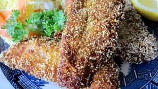 Crunchy Cornmeal Fried Catfish  Hilah Cooking [upl. by Annaierb]