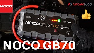 NOCO GB70 Review Portable Jump Starter for Big Engines With One Potential Drawback [upl. by Atirec]