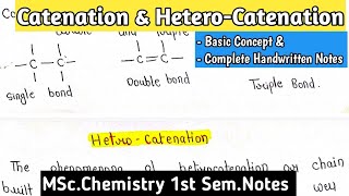 Catenation and Hetrocatenation  defination  example  inorganic chemistry [upl. by Osric]