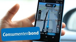 TomTom Go Mobile app  Review Consumentenbond [upl. by Kenrick]