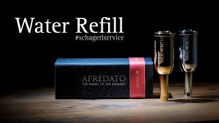 Schagerl quotApredatoquot Mouthpiece  refilling the water schagerlservice schagerlapredato [upl. by Snej240]