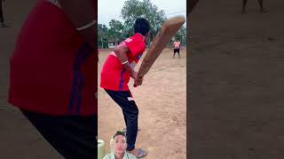 Real life cricket 🏏 vs mobile game 🥺 sanjoydasoficial emotional cricket sanjoydasoffical [upl. by Adlig563]