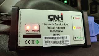 Clone cnh est dpa5 adapter upgrade firmware [upl. by Downe]