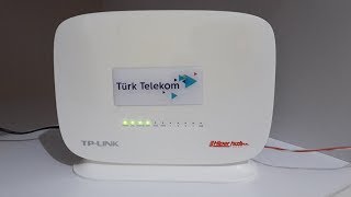 Türk Telekom Tp link tdw9970 modem kurulumu [upl. by Scevo156]