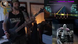 Sabaton  Ghost Division Northman Cover Bass Guitar 996 Accuracy Please See Details [upl. by Oluap907]