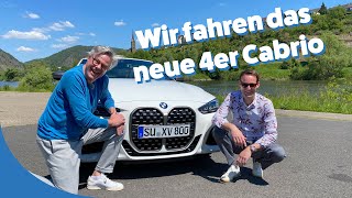 S02E06  Wir fahren das neue 4er Cabrio G23 2021 als 440i [upl. by Eohce318]