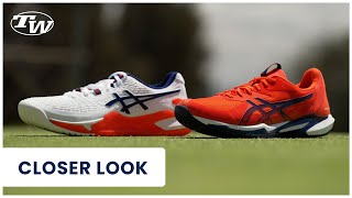 Were down under at Tennis Only amp compare the Asics Gel Resolution vs Solution Speed tennis shoes [upl. by Bergquist]