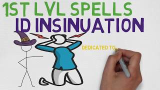 1st Level Spell 54 Id Insinuation 5E [upl. by Sanburn702]