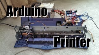 Arduino Dot Printer [upl. by Avlem16]