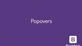 Bootstrap 4 Popovers [upl. by Acinnej]