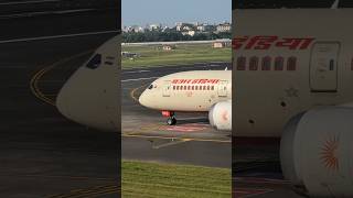 Mumbai Airport Air India B787 from departure to Dubai Airport Aviation AirIndia PlaneSpotting [upl. by Idihc13]