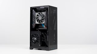 85L vertical ITX Gaming case｜Shiny Snake L300 [upl. by Odlopoel]