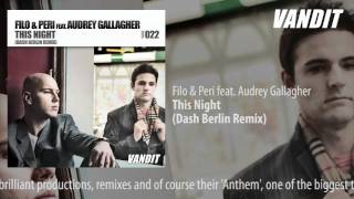 Filo amp Peri feat Audrey Gallagher  This Night Dash Berlin Remix [upl. by Esme164]