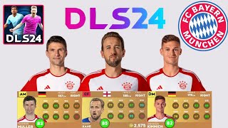 DLS 24  BAYERN MUNICH PLAYERS IN DREAM LEAGUE SOCCER 2024 FULL PLAYERS [upl. by Arela178]