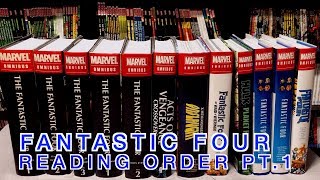 A comprehensive look at the reading order of Fantastic Four in Collected Editions Pt 1 [upl. by Lertsek690]