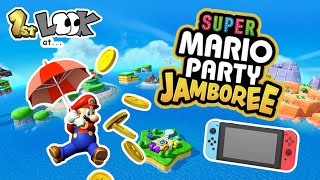 Lets Take Our First L00k at  Super Mario Party Jamboree First Impressions [upl. by Colson]