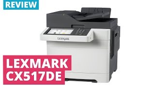 Printerland Review Lexmark CX517de A4 Colour Multifunction Laser Printer [upl. by Repinuj616]