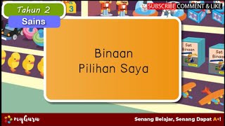 Tahun 2  Sains  Set Binaan Pilihan Saya [upl. by Kruse]