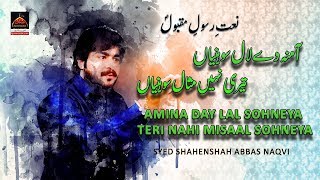 Naat  Amina Day Lal Sohneya Teri Nahi Misal Sohneya  Syed Shahenshah Abbas Naqvi  2018  New Naat [upl. by Yuille]