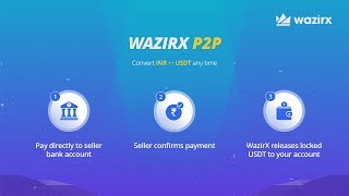 WazirX Peer to Peer P2P Exchange demo and how it works Now P2P Binance [upl. by Rafi]