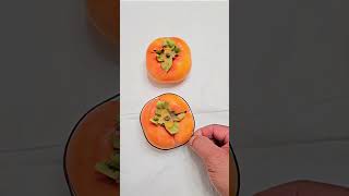 Persimmon Fuyu Fruits plants fruitnature persimmonhorticulturetreeplanting [upl. by Drugi]