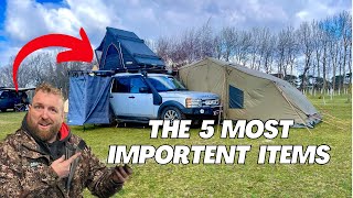 5 must have items for an overland set up [upl. by Keen]