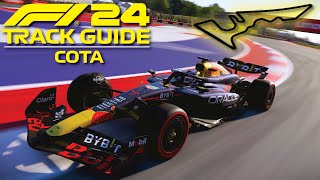 How to MASTER COTA on F1 24  Track Guide [upl. by Stanford]