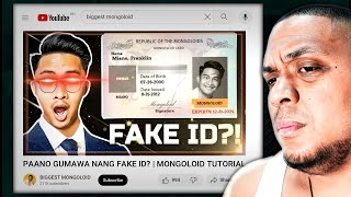 SAGOT KAY PRANKLIN MONGIANO GUMAGAWA NG PEKENG ID [upl. by Araiek]