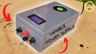 Turning Laptop Charger in Power Supply  DIY Variable Lab Banch Power Supply [upl. by Stinson196]