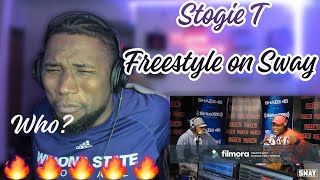 First Time Hearing Stogie T TUMI Freestyles on Sway REACTION [upl. by Menell]