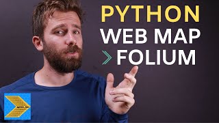 Python tutorial on making a multilayer Leaflet web map with Folium [upl. by Woodall329]