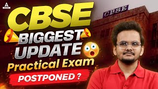 CBSE Latest News  Class 12 Practical Exam Postponed 😱😱 [upl. by Delanie]