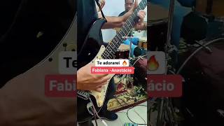 Te adorarei  Fabiana Anastácio sente a presença de Deus 🔥 guitar teadorarei [upl. by Yehudit733]