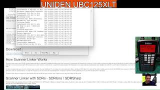 RRUK SCANNER LINK RADIO REFERENCE UK  FULL INSTALL amp TEST UNIDEN 125XLT [upl. by Asante979]