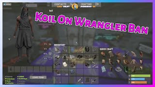 Koil On Wrangler Being Fired From The PD  NoPixel GTA RP [upl. by Geminius]