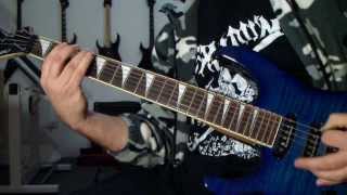 Entombed  Supposed to Rot guitar cover [upl. by Yusuk]